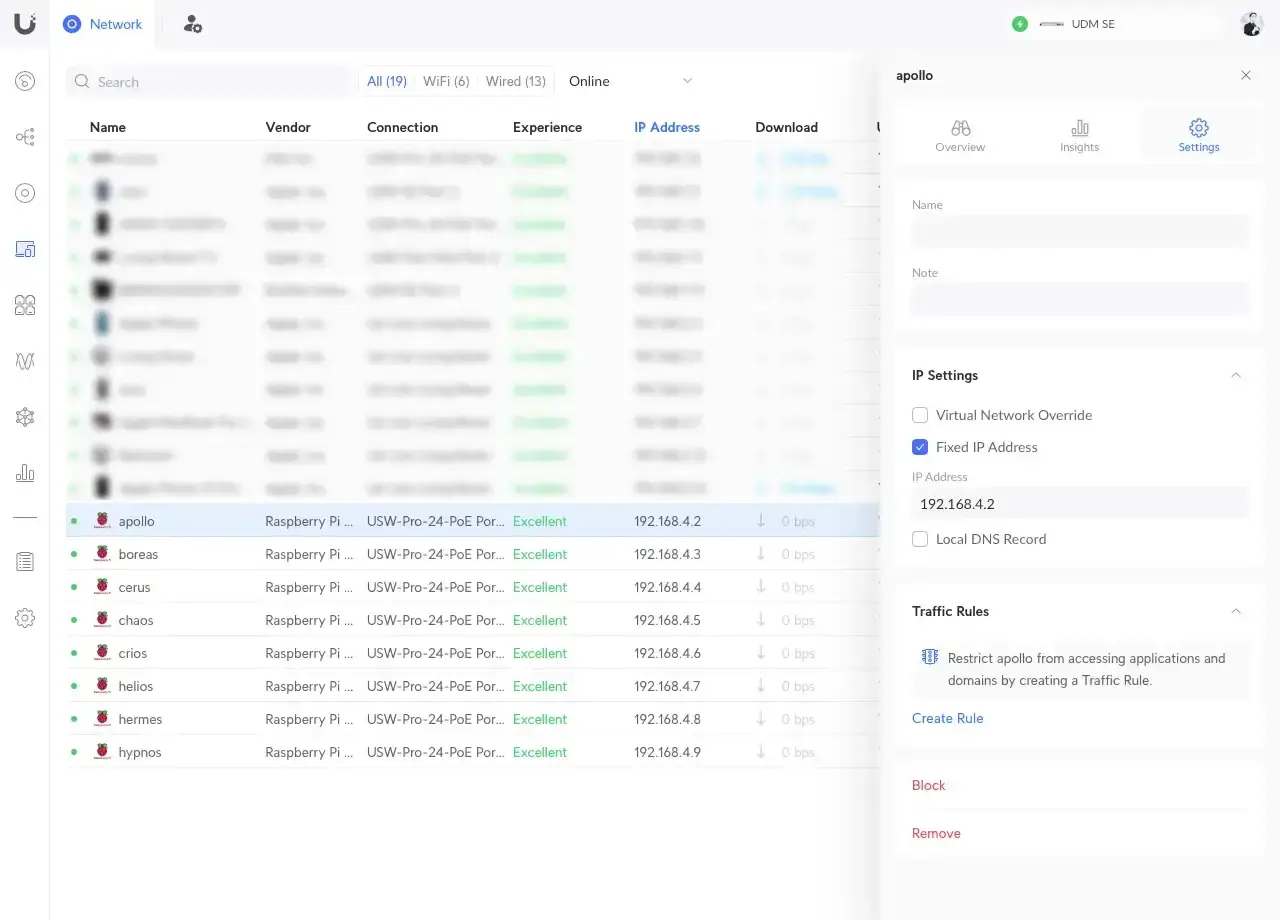OS Installation: Network Static IP
