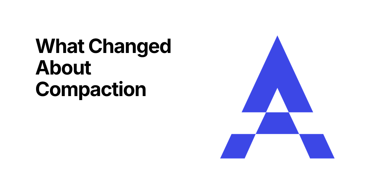 What Changed About Compaction – Claude Collaboration Platform | AXIVO